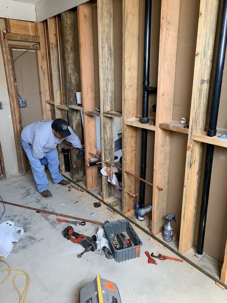 Commercial rough-in plumbing for Gas Line Repair in Leamersville
